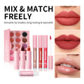 Versatile Lip Makeup Kit 15-Color Lip Palette + Matte Lipsticks + Moisturizing Lip Balm Long Lasting Lip Tint Set for Women Gift Oasis Select SET