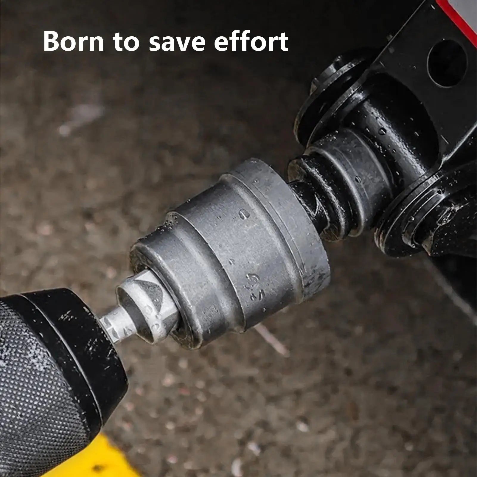 Car Jack Socket Drill Adapter Car Repair Jack Socket Heavy Duty Labour Saving Tool Quick Connect Gear for Vehicle Maintenance Oasis Select