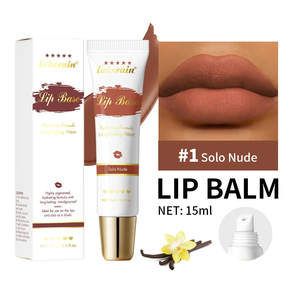 Matte Lip Stain & Blush | Hydrating, Waterproof – 6 Shades Matte Lip Stain Oasis Select 1Solo Nude