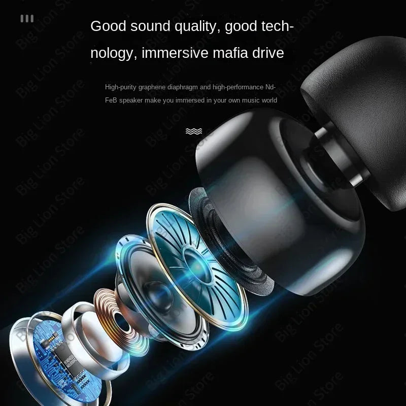 TWS Earphone Bluetooth Wireless Headphones Stereo Earphones 5.3 Wireless Headphone With Microphone For All SmartPhones Oasis Select