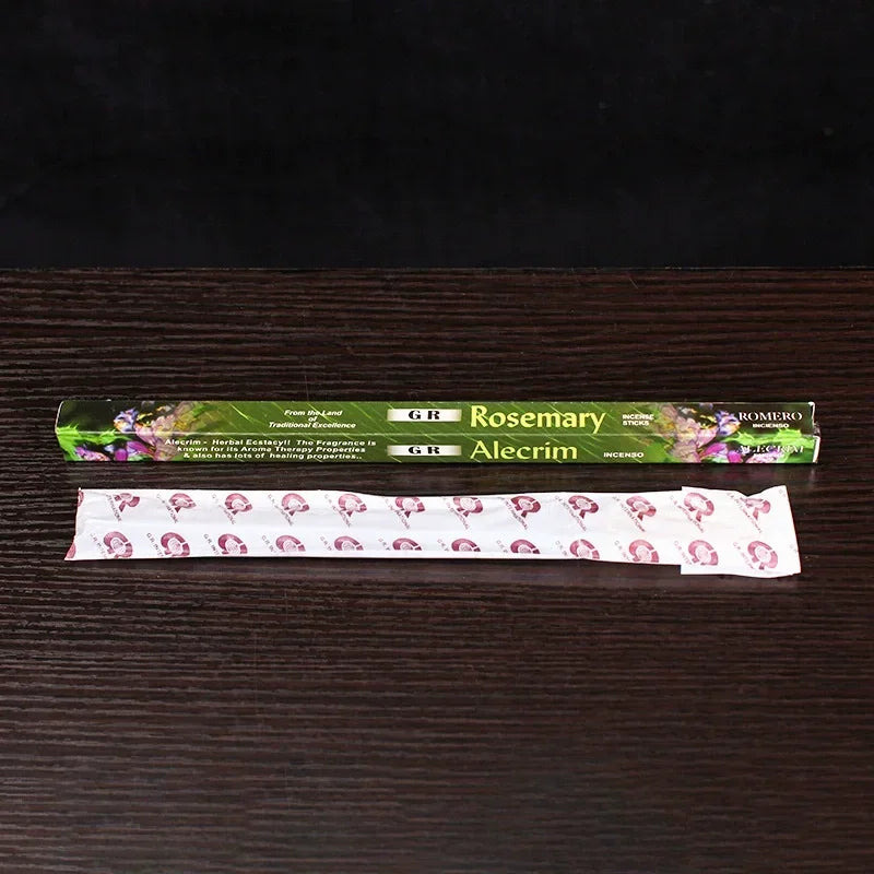 GR Indian Incense White Sage (Large Box) Sticks 25-small Boxes Original Packing Home Fragrance Indoor Long-lasting Aromatherapy Oasis Select Rosemary 25 smal box 200stick