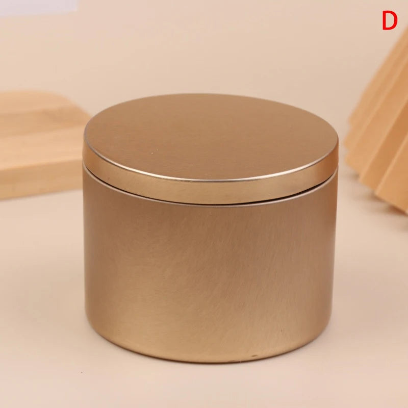 8oz Tinplate Candle Tins with Lids | Candle Making & Storage