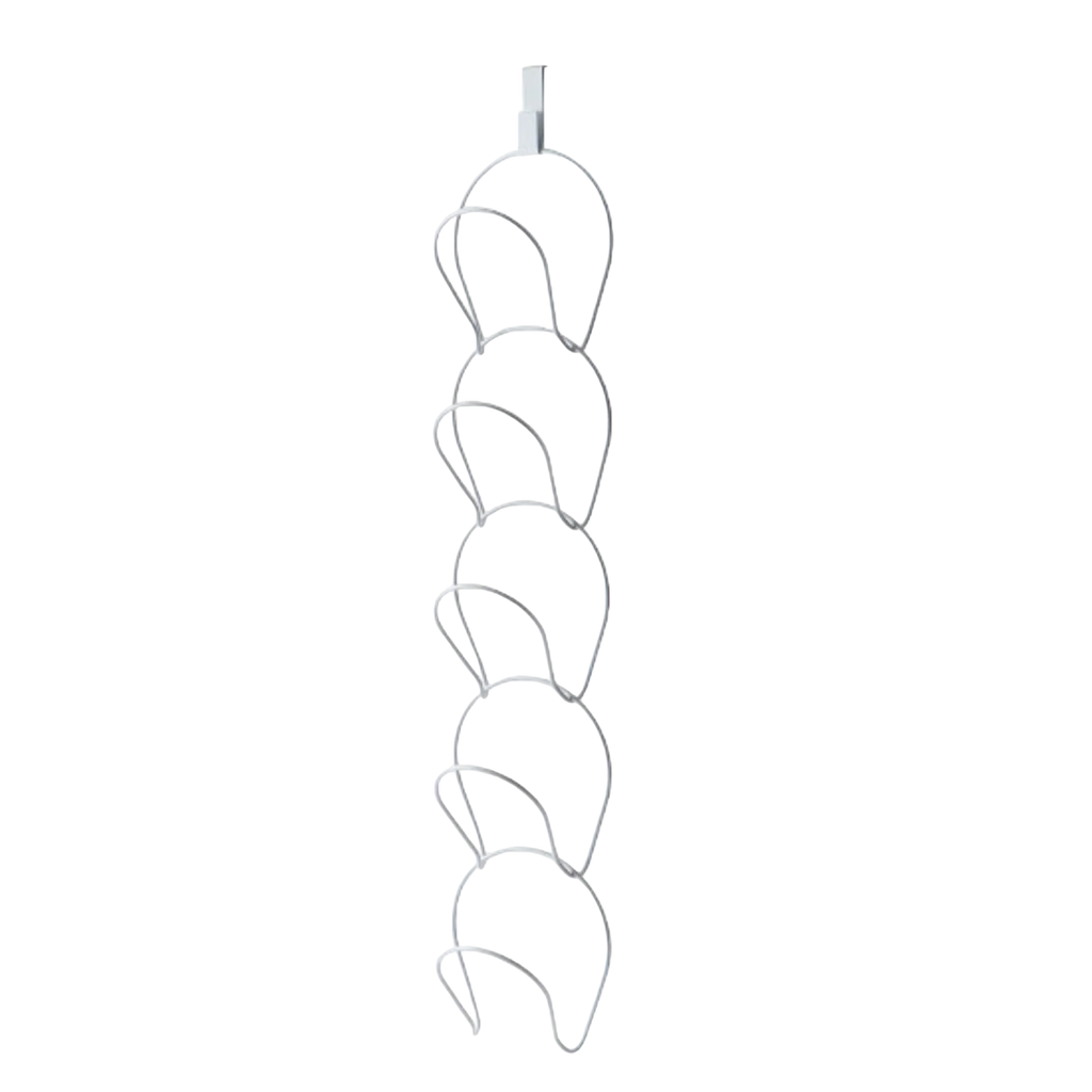 Over Door Hat Rack – 5 Hook Organizer for Hats & Bags Over Door Hat Rack Oasis Select