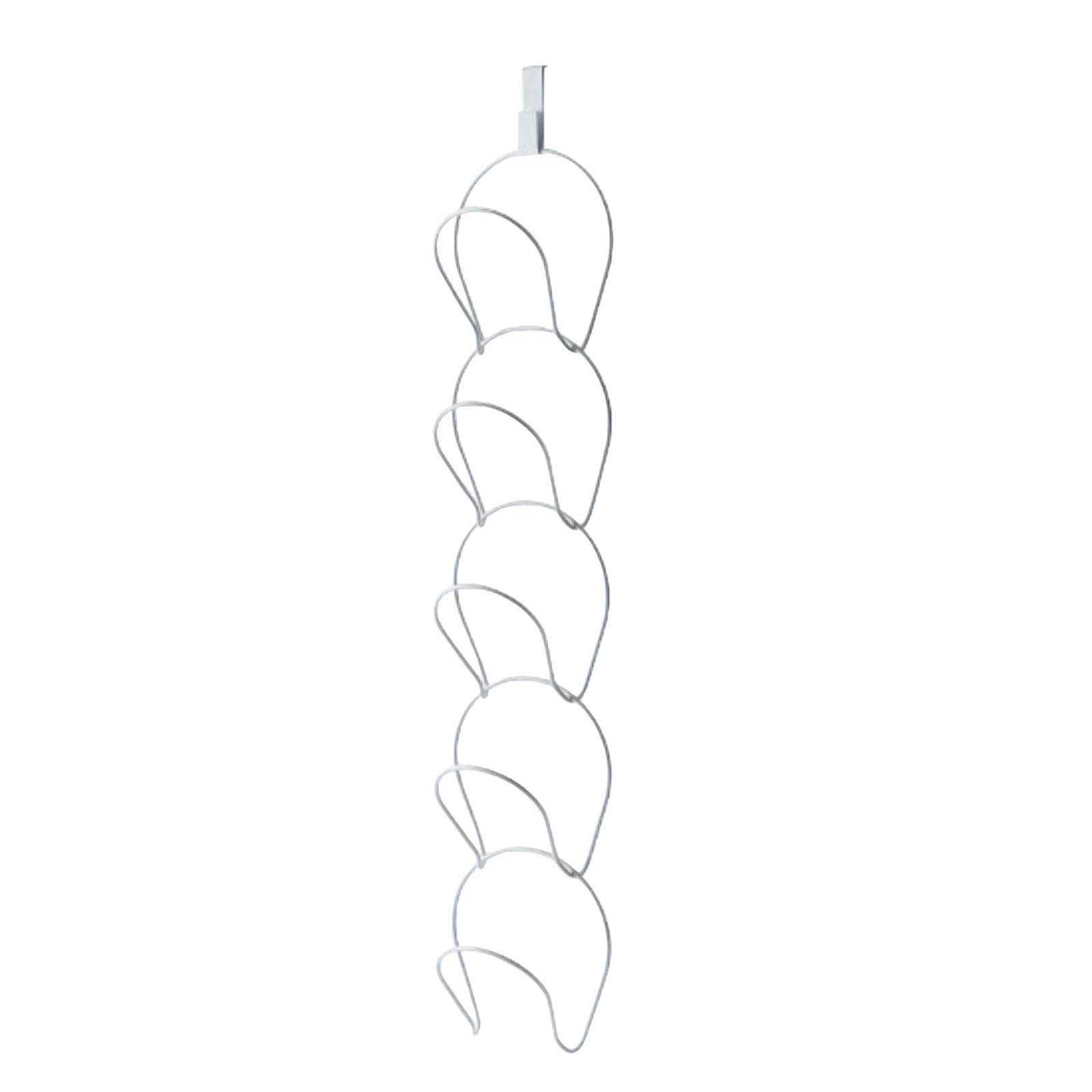 Over Door Hat Rack – 5 Hook Organizer for Hats & Bags Over Door Hat Rack Oasis Select