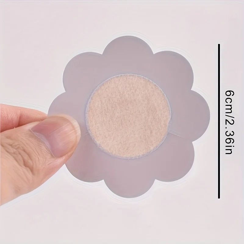 50/100pcs Disposable Nipple Stickers, Self-adhesive Breathable Seamless Invisible Bra, Women's Fitted Bra Liner Oasis Select