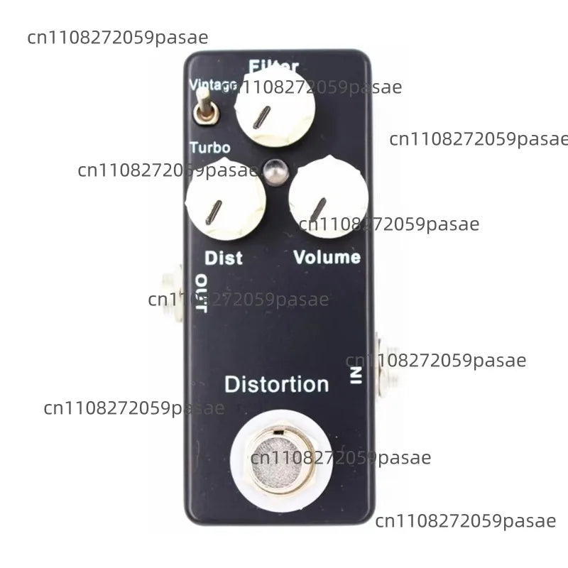 Mini Muff Fuzz Distortion Guitar Effect Pedal – 8 Modes
