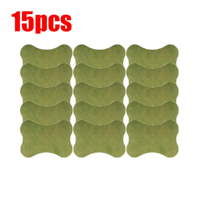 15/45/60/75PCS Knee Patch Neck Shoulder Mugwort Patch For Running Working Out And Sports Wearing Artemisia Self-Heating Patches Oasis Select 15pcs Lumbar spine