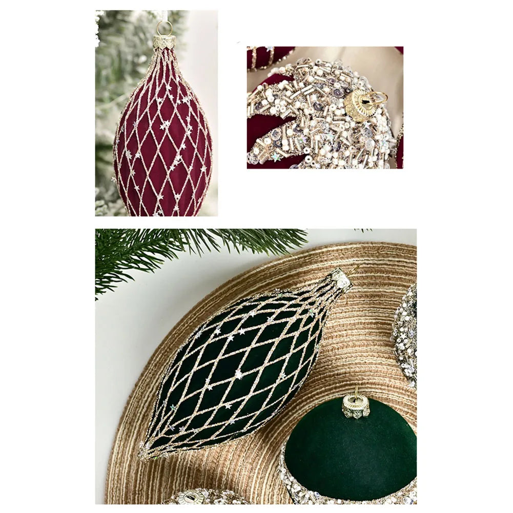 Decorative Ornaments Christmas Balls Holiday Decor Christmas Celebration Hanging Christmas Ball Set Christmas Pendant Oasis Select