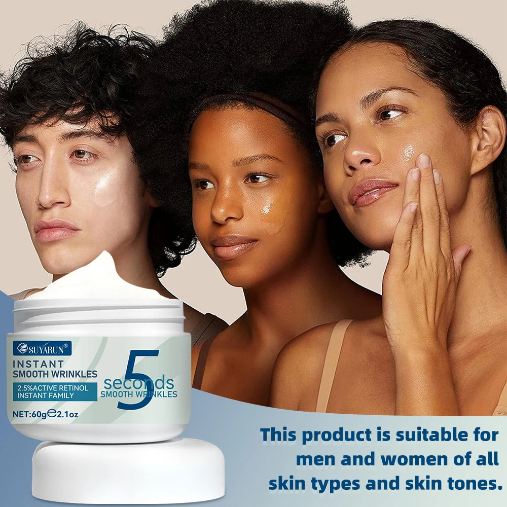 SUYARUN SUYARUN 5-Second Anti-Wrinkle Cream with Collagen & Hyaluronic Acid Anti-Aging Face Firming Moisturizer for All Type. Oasis Select