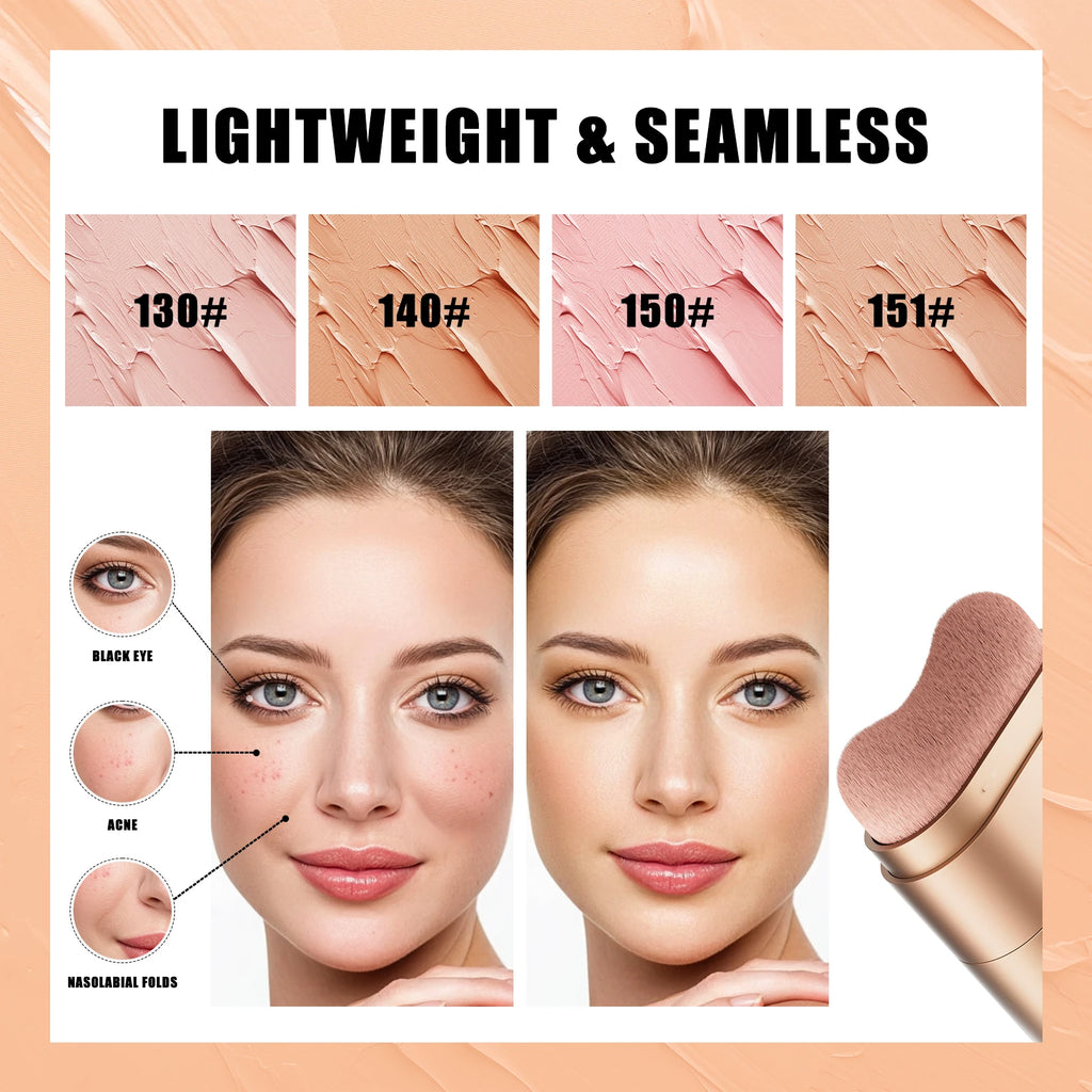 SADOER 4-Color Concealer Palette – Waterproof & Long-Lasting