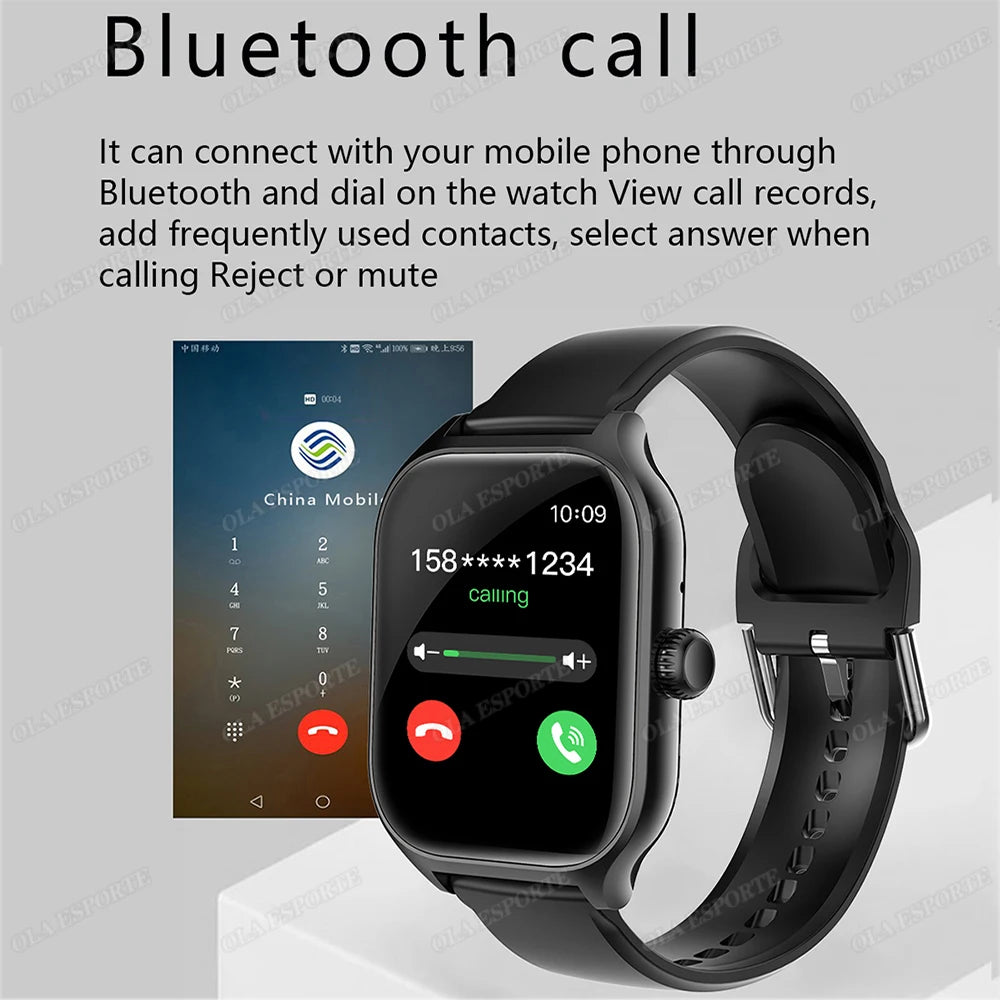 Ola Esporte Smartwatch GPS Bluetooth Call Heart Rate IP68