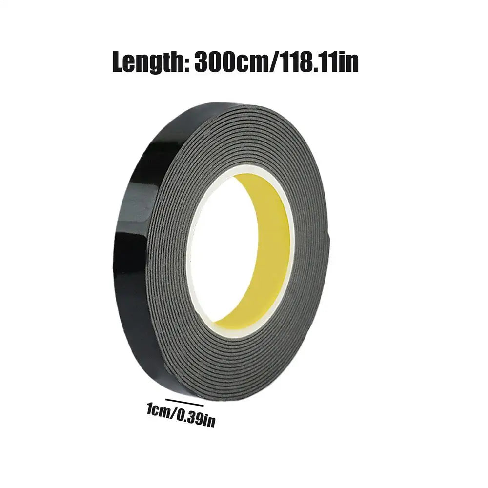 Double Sided Mounting Tape High-Temperature-Resistant Patch Car Dashboard Adhesive for Emblem Moldings Badges Temporary Parking Oasis Select 10mm