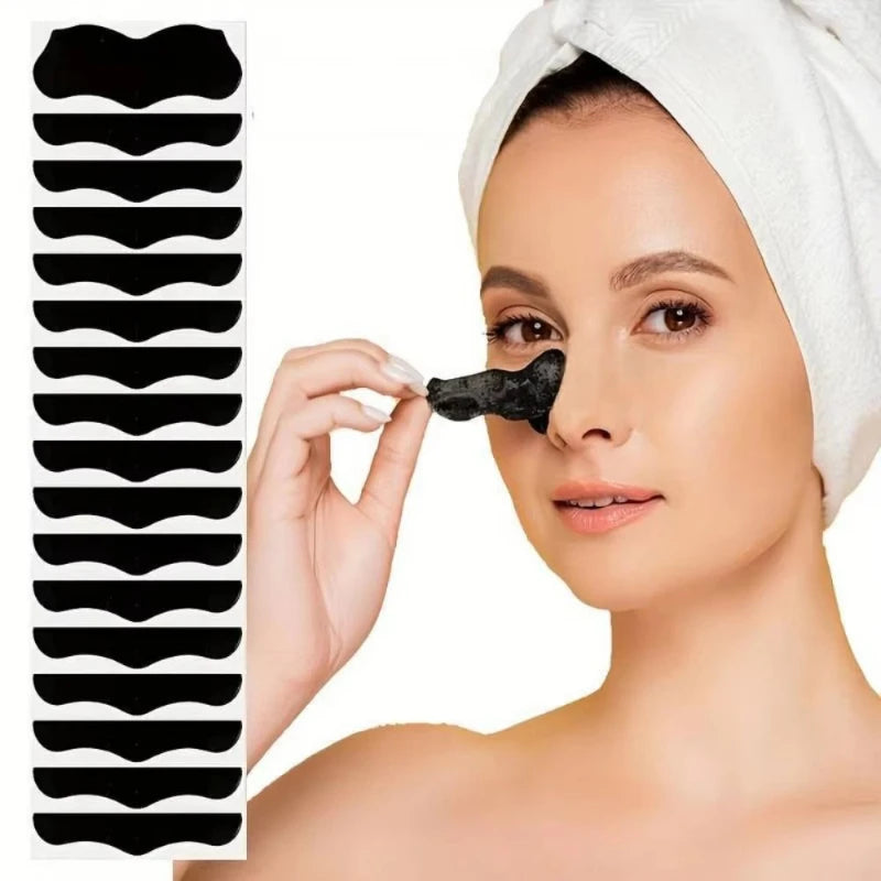 15/60pcs Professional Nose Strips Remover Blackhead & Whiteheads Gentle Pore Cleansing Patches Oil Control Exfoliating Effective Oasis Select