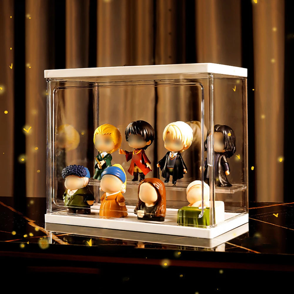 Transparent Display Box – Acrylic Doll & Blind Box Storage Rack