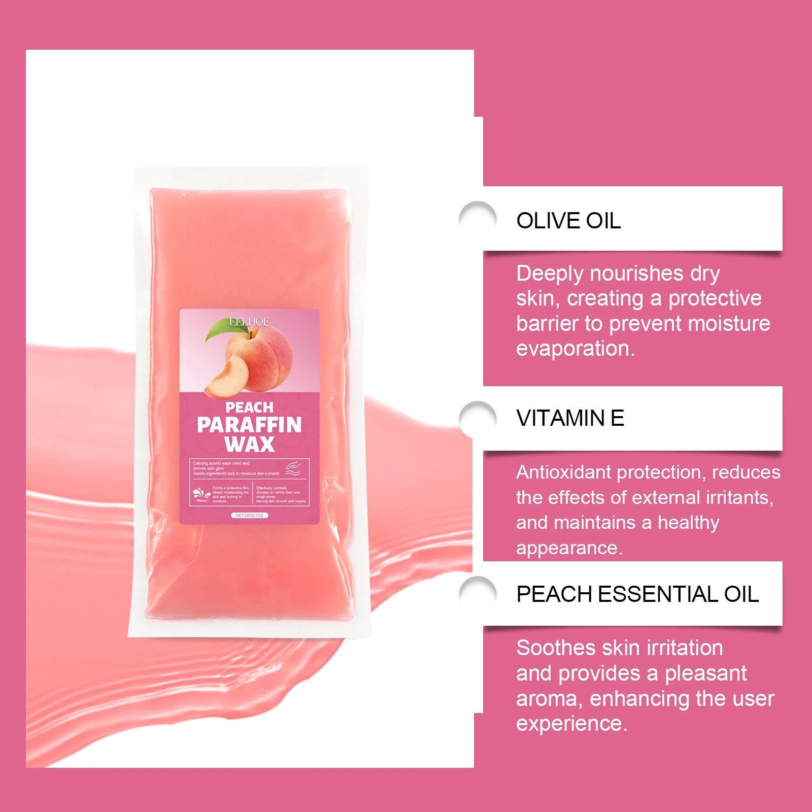 Eelhoe Hand & Foot Paraffin Wax – Moisturizing Heel & Elbow Care