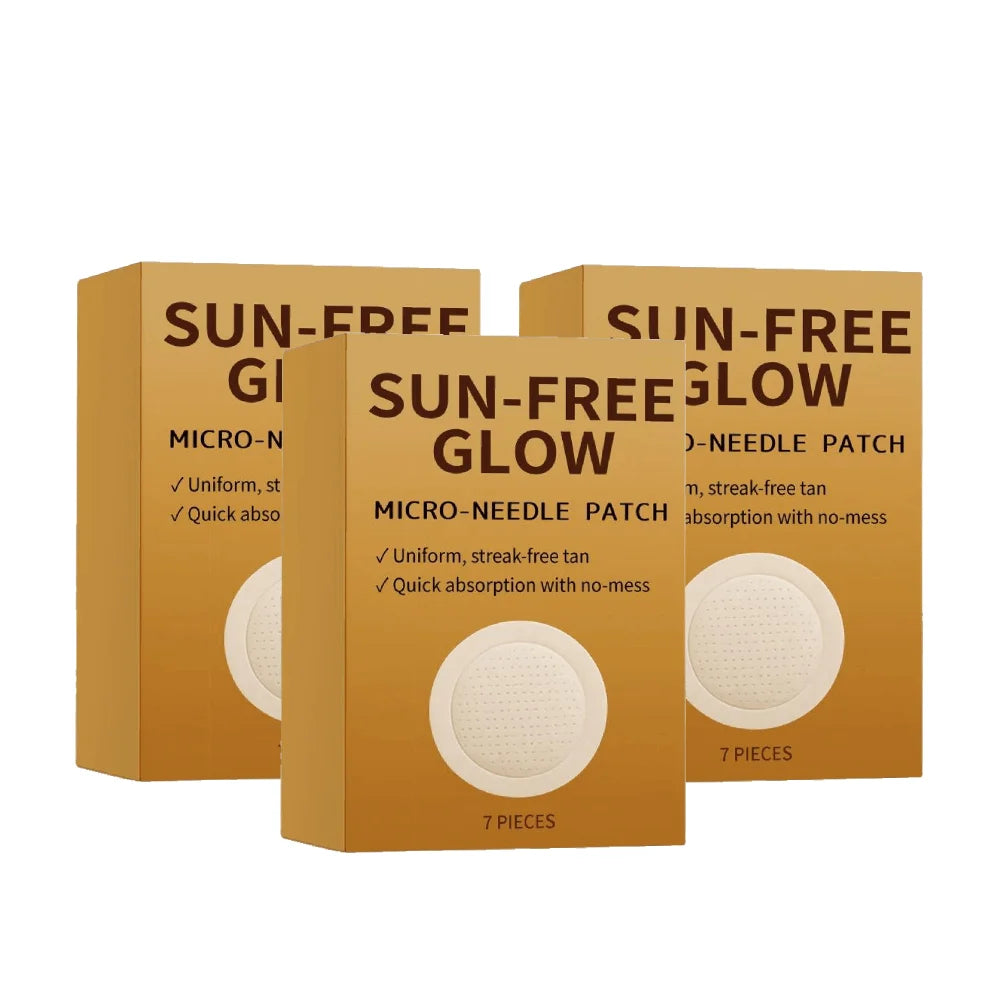 7PCS Sunless Patches Quickly Achieve a Natural Tanning Effect Safe Non-irritating Eliminating Uneven Color Body Care for Women Oasis Select C