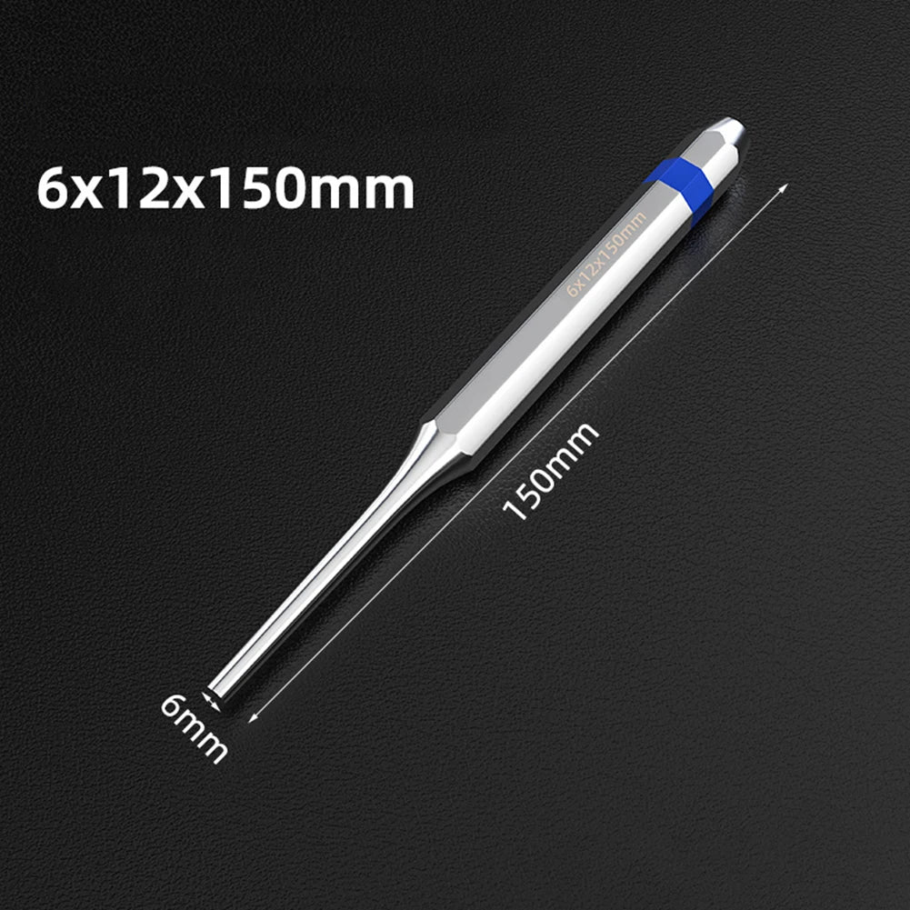 1/6pcs 2-8mm Roll Pin Punch Tool Remover Heavy Duty Chisel Hand Cone Punch For Watch Repair Molding Manufacturing Oasis Select 6mm