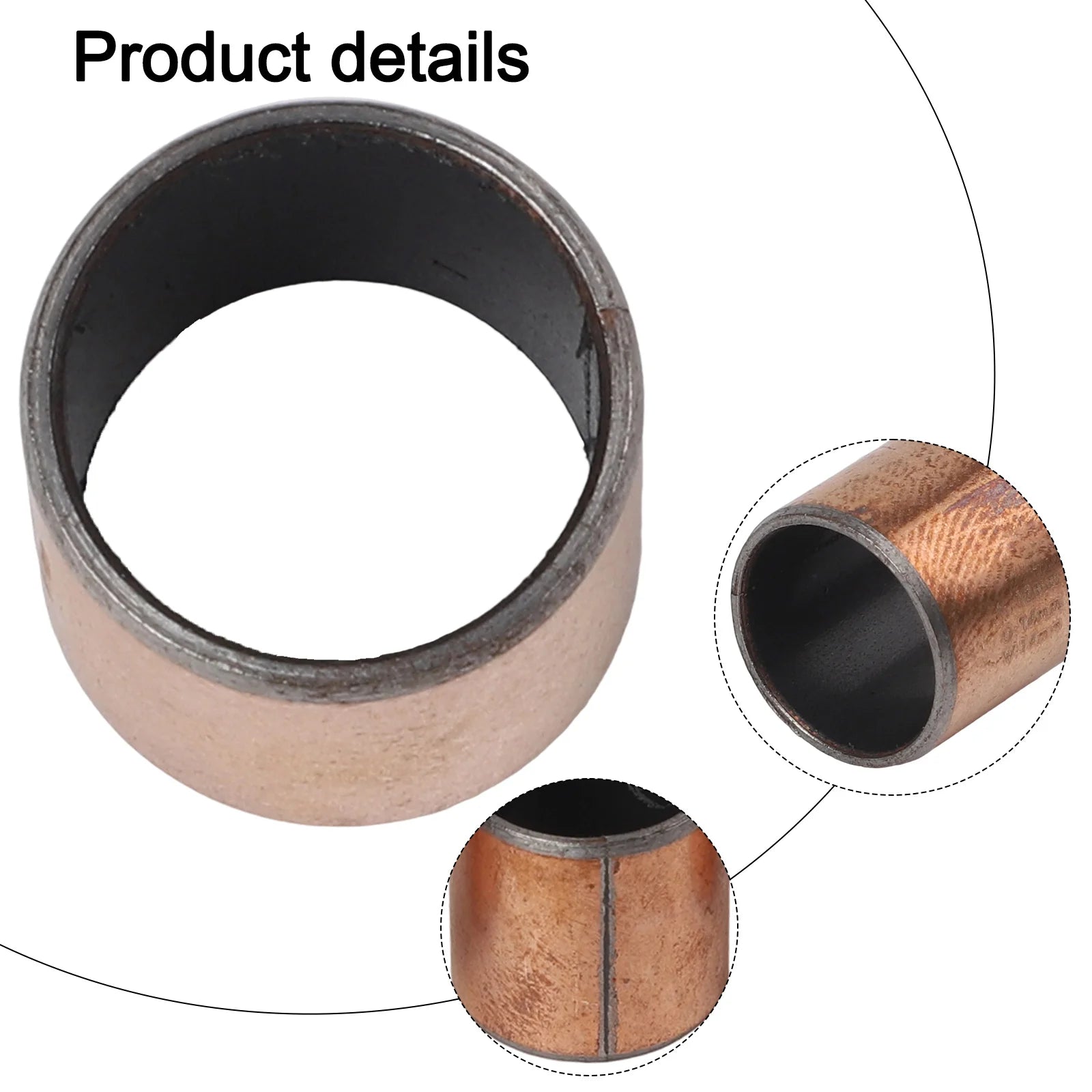 4PCS Shock Absorber Bushings for Rear Shock on Mountain Bikes Composite Metal Copper DU Bushings 14*12*14mm Dimensions Oasis Select