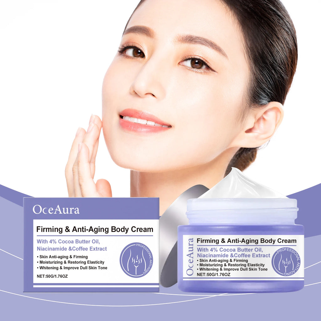 Firming Neck Cream Anti-Aging Smoothing Wrinkles Fine Lines Improves Crepey Skin Moisturizing Hyaluronic Acid Tightening Lotion Oasis Select