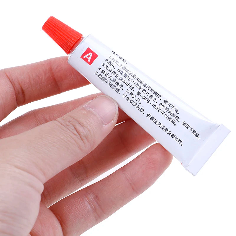 2Pcs Super Strong Epoxy Clear Glue Adhesive Resin Immediate Glue (A+B) Craft Oasis Select