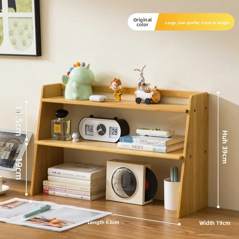 Medieval style shelves, household bedroom cabinets, student desk shelves, multi-layer simple display bookcases, storage shelves Oasis Select Primary short 63