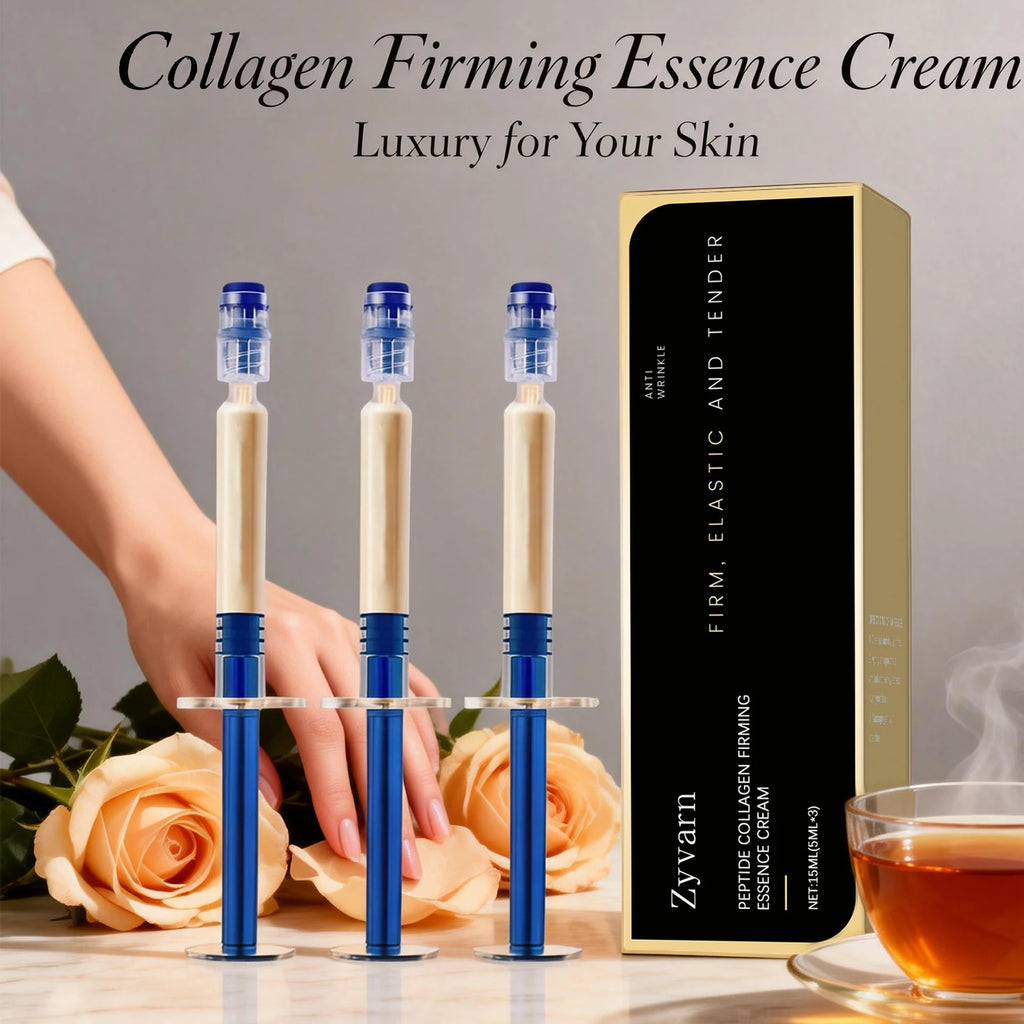 Peptide Collagen Firming Essence Cream Tightening Lifting Reduce Sagging Improve Dullness Skin Brightening Hydrating Face Care Oasis Select