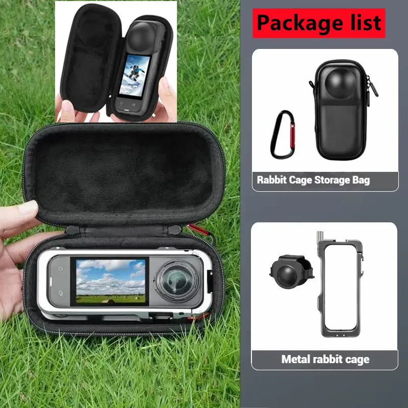 Insta360 X4 Air Protective Case, Lens Guard & Screen Protector Kit