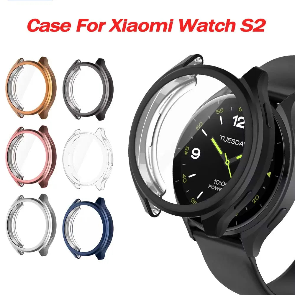 Xiaomi Watch S2 Soft TPU Case – Anti-Scratch Bumper Cover Smartwatch Case Oasis Select