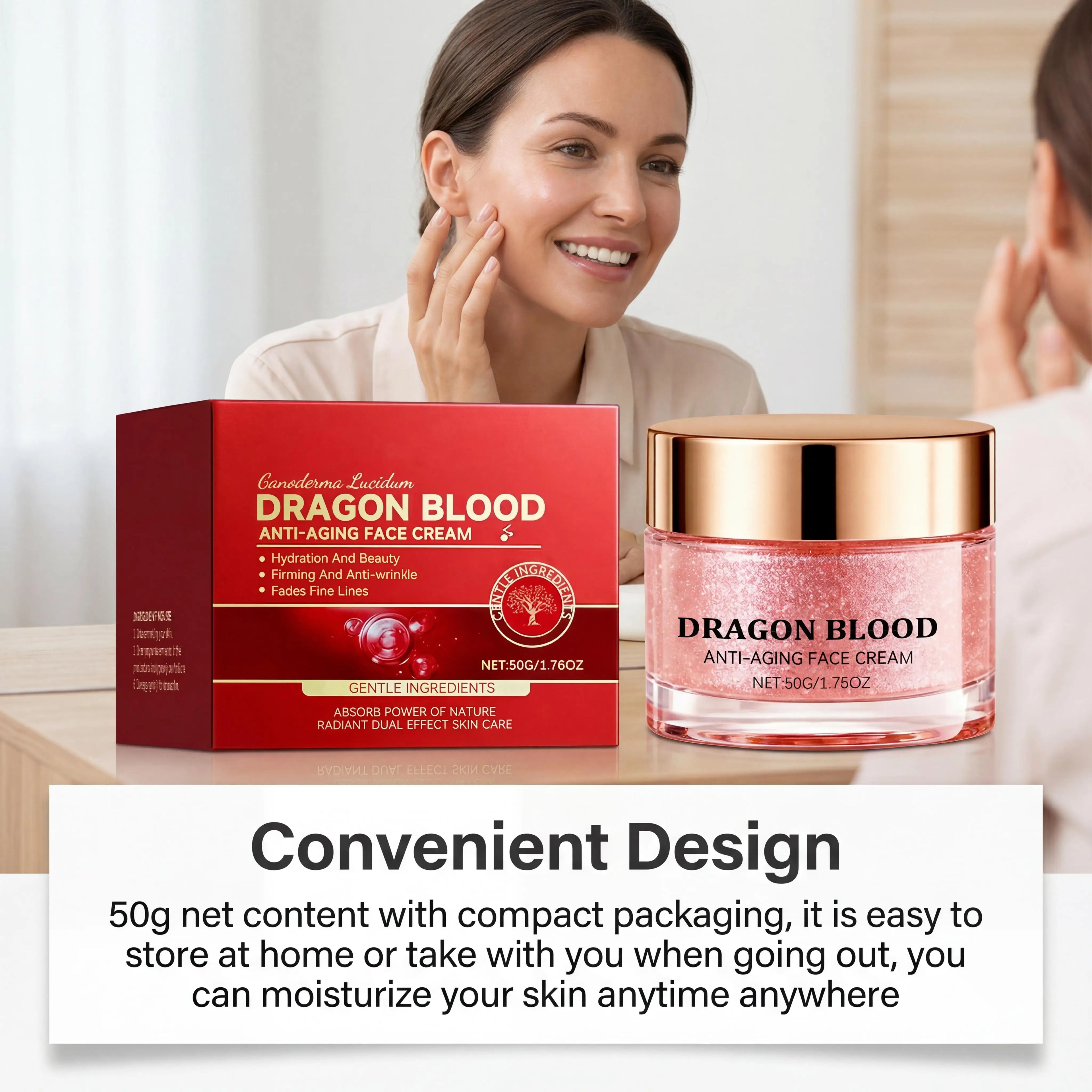 Dragon Blood Retinol Face Cream – Brightening & Firming 50g Brightening Face Cream Oasis Select
