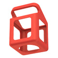 Silicone Case with Carry Handle Soft Protective Silicone Sleeve Scratch-Resistant Protective Cover for Tonies Toniebox 1 Speaker Oasis Select Red China Mainland