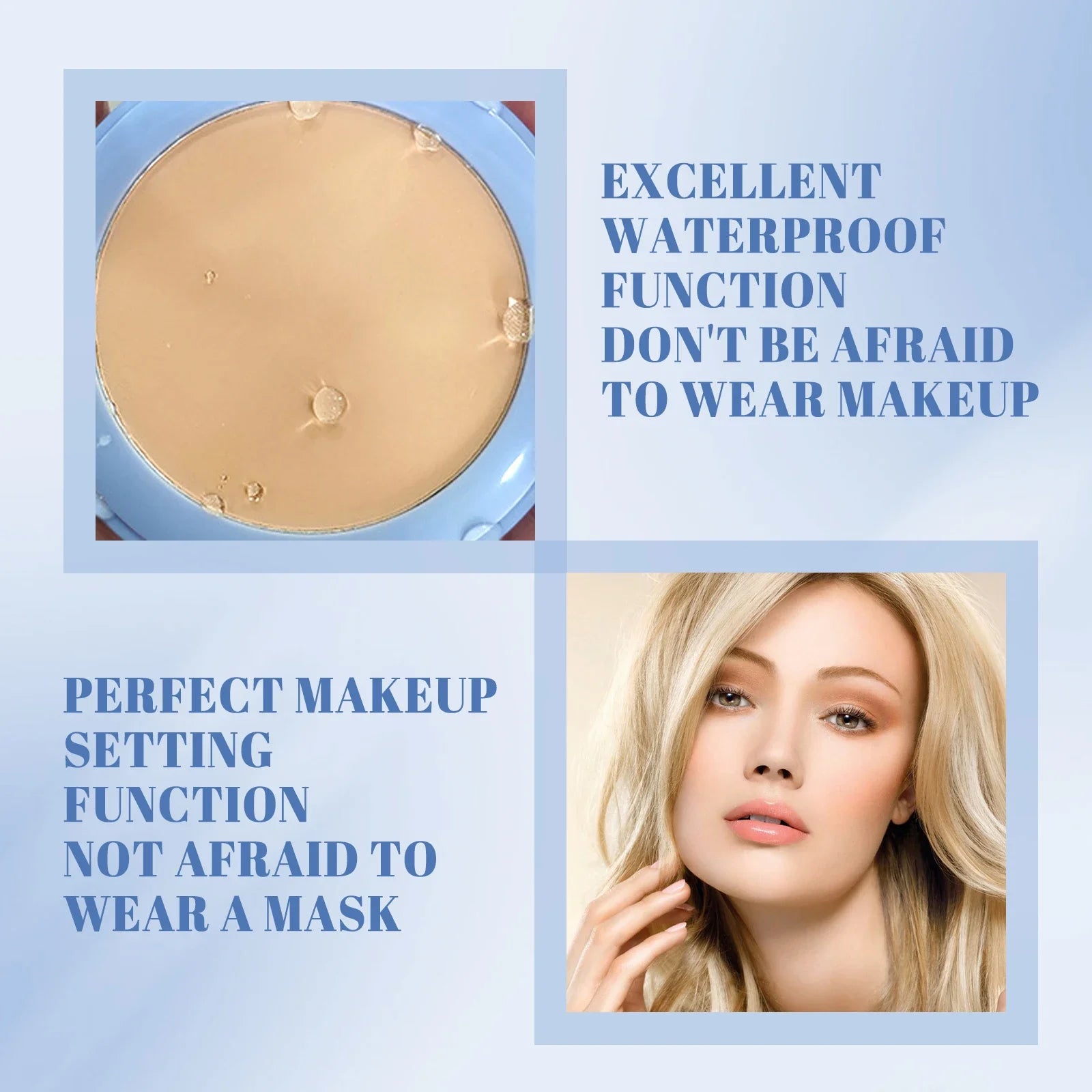Matte Setting Pressed Powder – Oil Control, Full Coverage, All Skin Face Setting Powder Oasis Select