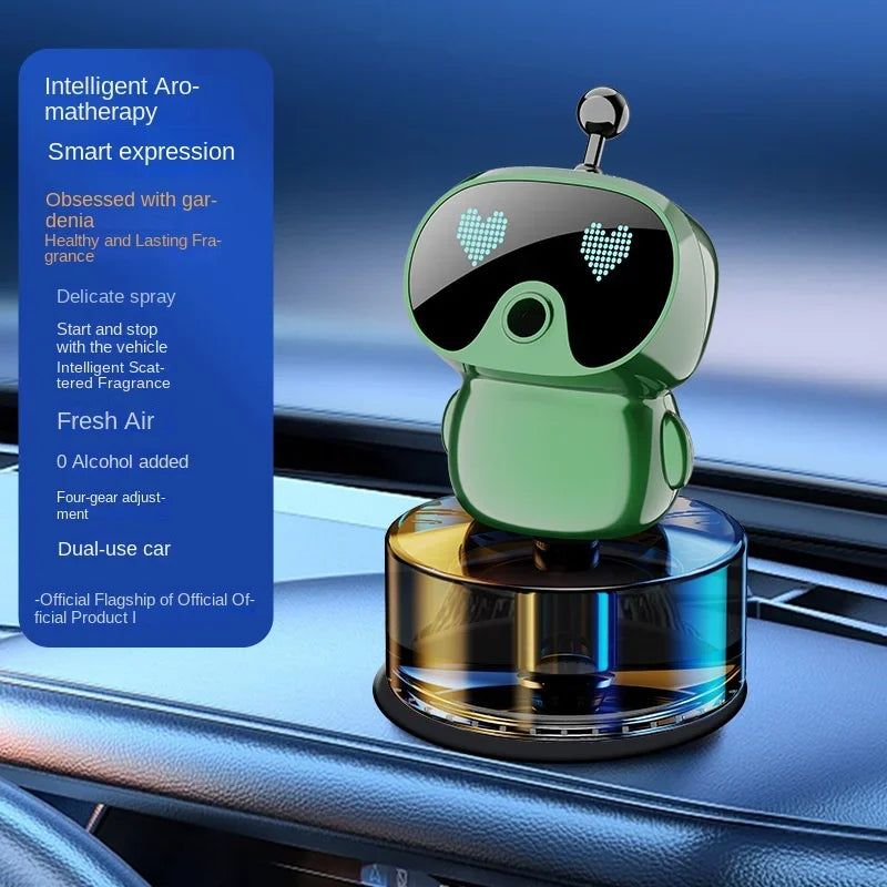 New Car Fragrance Robot Intelligent Aromatherapy Machine Car Perfume Seat High-end Air Purification Aromatherapy Deodorant Oasis Select Gardenia