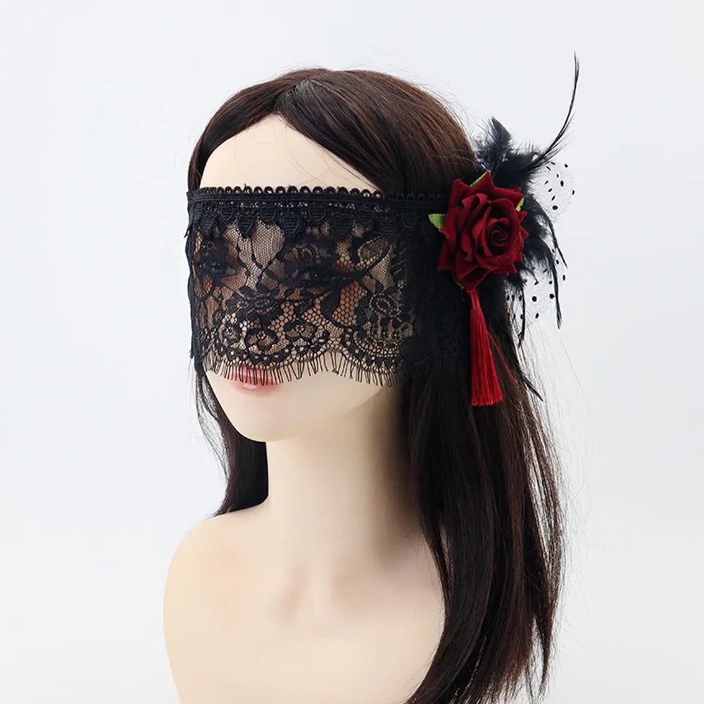Women's Lace Masquerade Eye Mask – Halloween & Cosplay Party