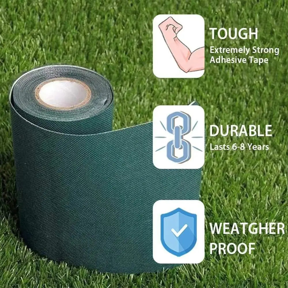 Ultra-strong Adhesive Artificial Grass Tape Durable 3-5 Year Outdoor Lifespan Synthetic Lawn Carpet Tape Waterproof Single-sided Oasis Select