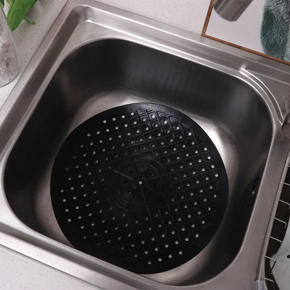 Multifunctional Rubber Sink Mat Non-Slip Durable Sink Strainer Drain Mats Protector Tableware Home & Kitchen Accessories Oasis Select