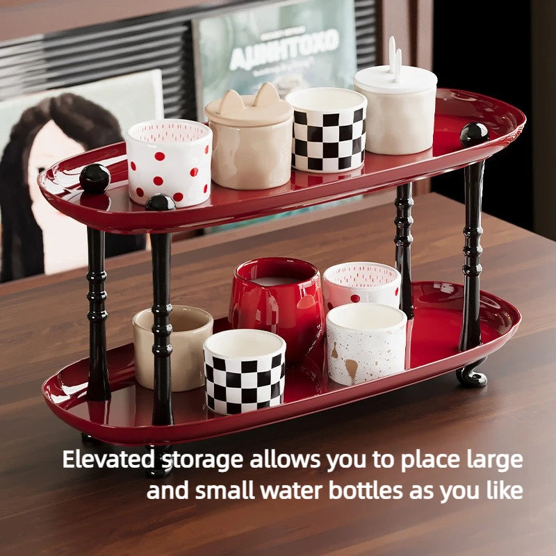 2-Tier Desktop Organizer for Perfume, Jewelry & Cosmetics