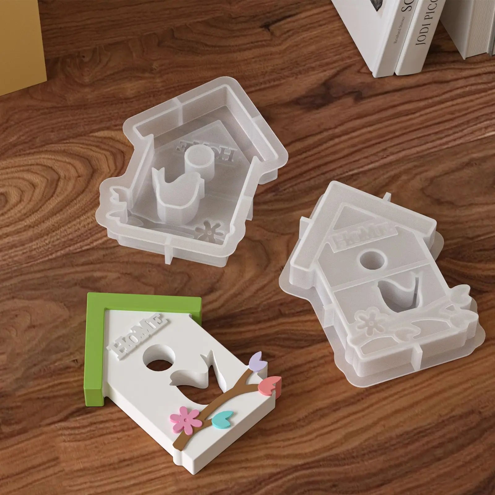 Easter Silicone Mold Silicone Scented Candle Mold Aromatherapy Plaster Mold White For Home Decor Diy Crafts Gifts Oasis Select