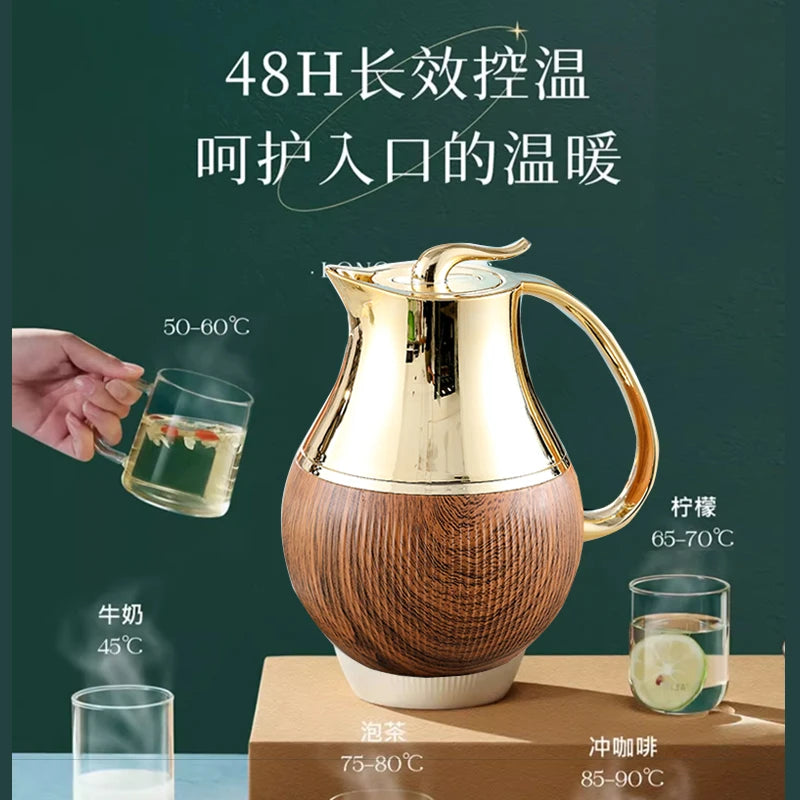 European-style household thermos kettle Large capacity hot water thermos bottle Oasis Select