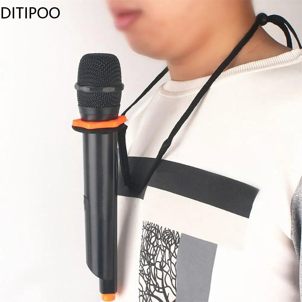 Microphone Hands Free Brace- Magic Tricks Prop Stage Mic Holder Neck Stand Magic Props Magic Accesiores Adjustable Oasis Select