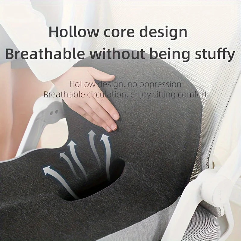 Ergonomic Seat Cushion Hand Washable Cover Waist Support Comfort Seat Cushion for Back Sleepers Office Car Home Use Home Textile Oasis Select