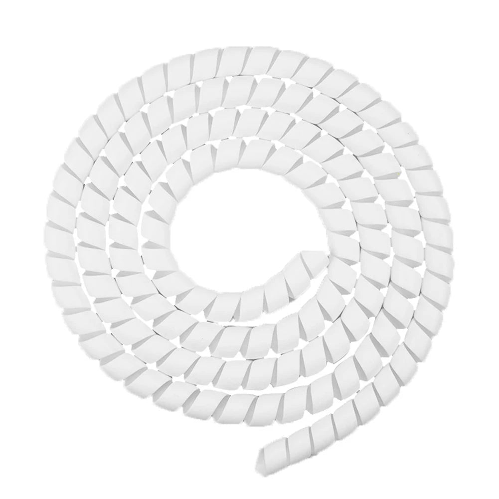 1.3m Spiral Cable Protector for Xiaomi M365 & Ninebot Scooter Cable Protector Tube Oasis Select White United States