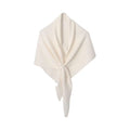 Women's Knitted Triangle Scarf – Soft Wool Blend Shawl Wrap