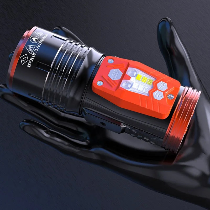 SHINEKNOT 4-Color Night Fishing Flashlight | 1200LM Waterproof