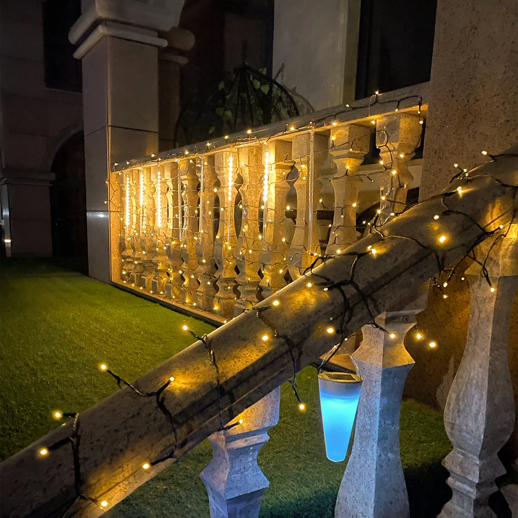 10M-100M Led Light String Street Garland Fairy Light 110V 220V Waterproof Outdoor Garden Party Wedding Christmas Decoration Lamp Oasis Select