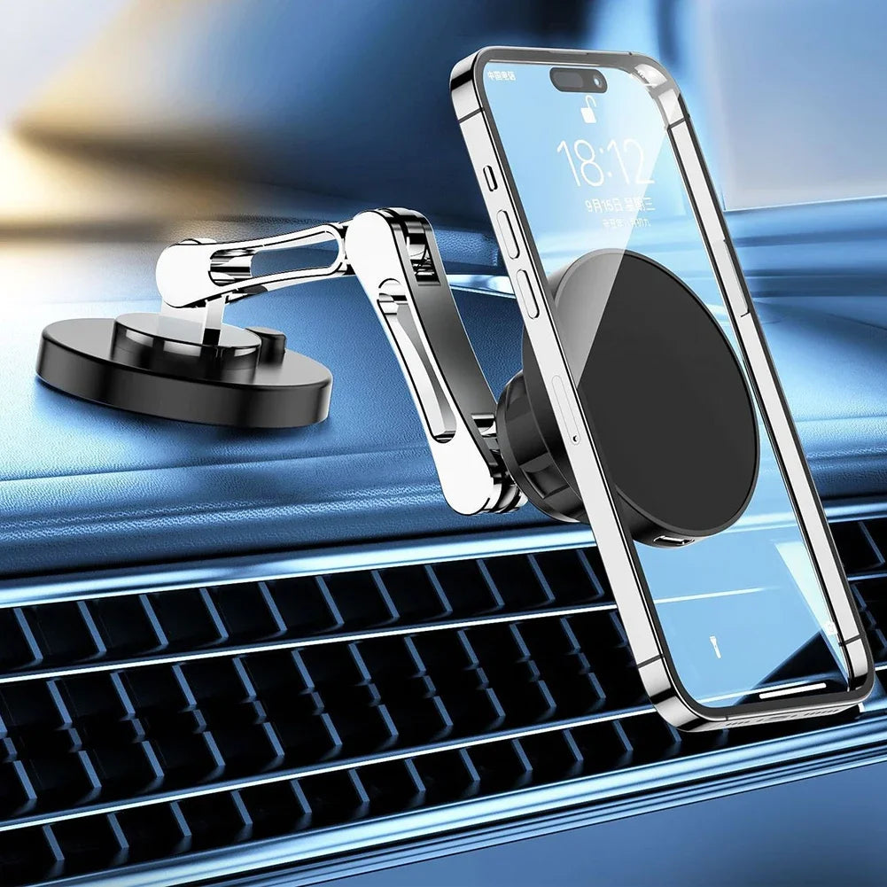 15W Magnetic Wireless Car Charger Mount | 360° Rotation
