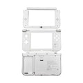 For NEW 3DS XL Replacement Complete Housing Case Set Middle Housing Shell Hinge Part Bottom Middle Shell Cover Plastic Frame Oasis Select White