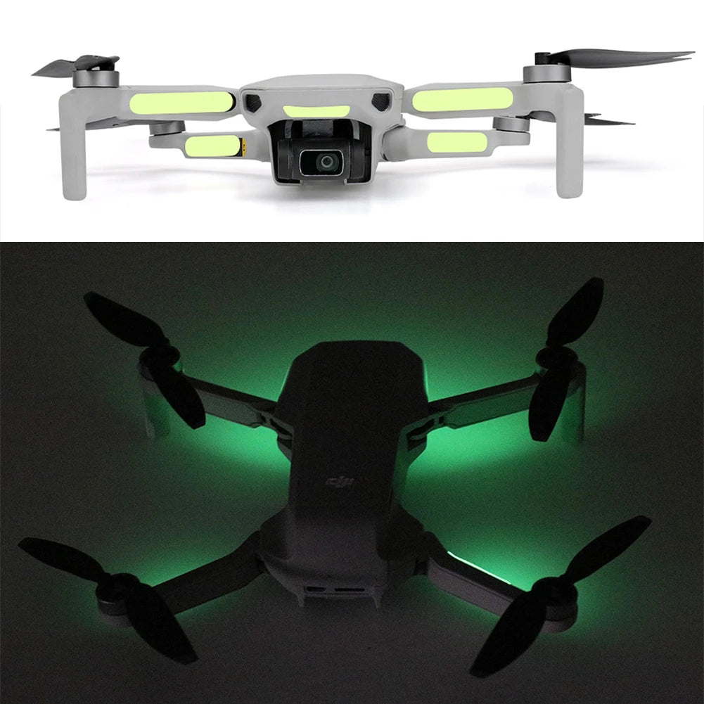 Luminous Camera Drone Decals Camera Drone Stickers Skin Drone Accessories For DJI Air 3S/NEO/Mini 2/SE/Mini 4 Pro/Mini 3 Pro Oasis Select