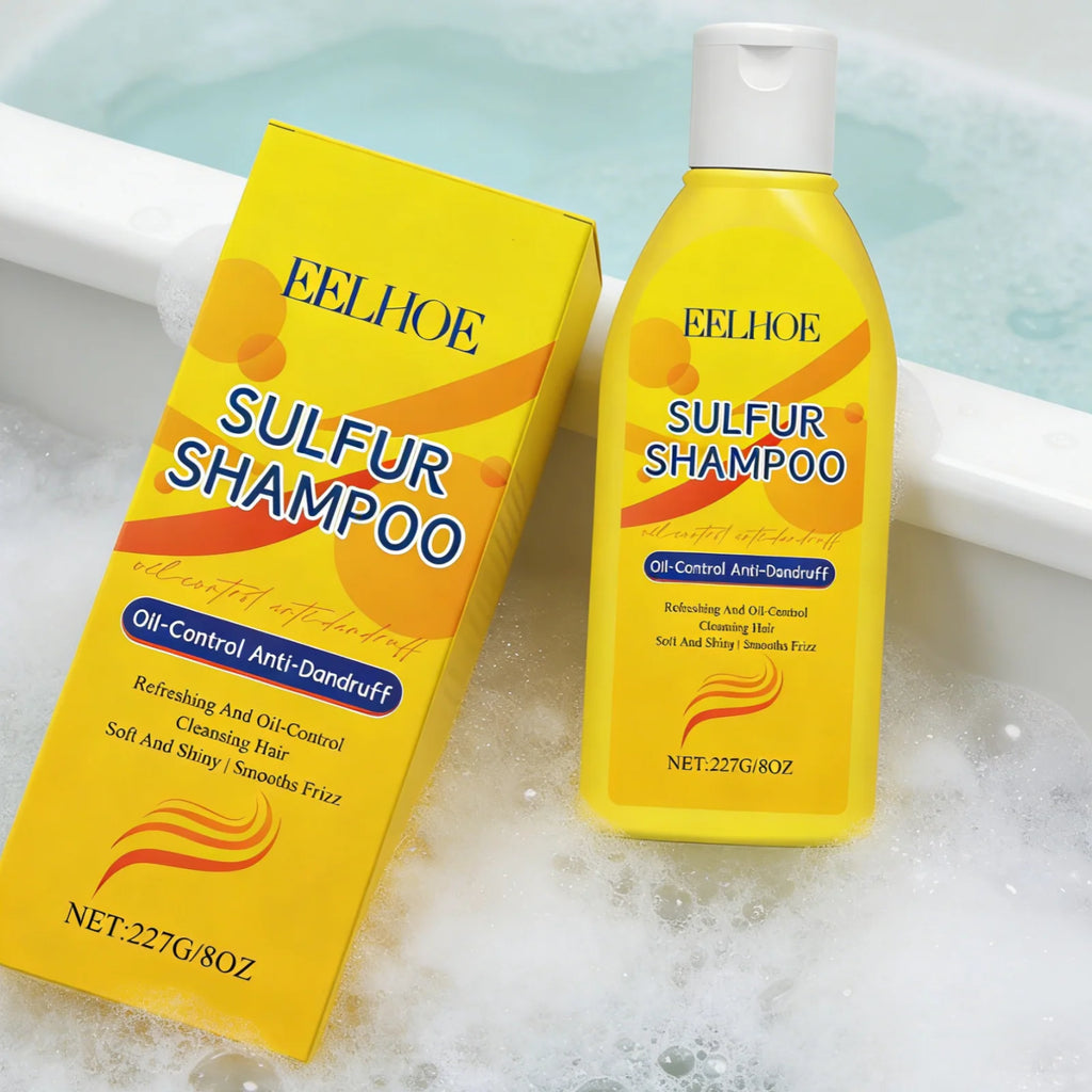 EELHOE Sulfur Shampoo – Anti-Dandruff & Oil Control Sulfur Shampoo Oasis Select