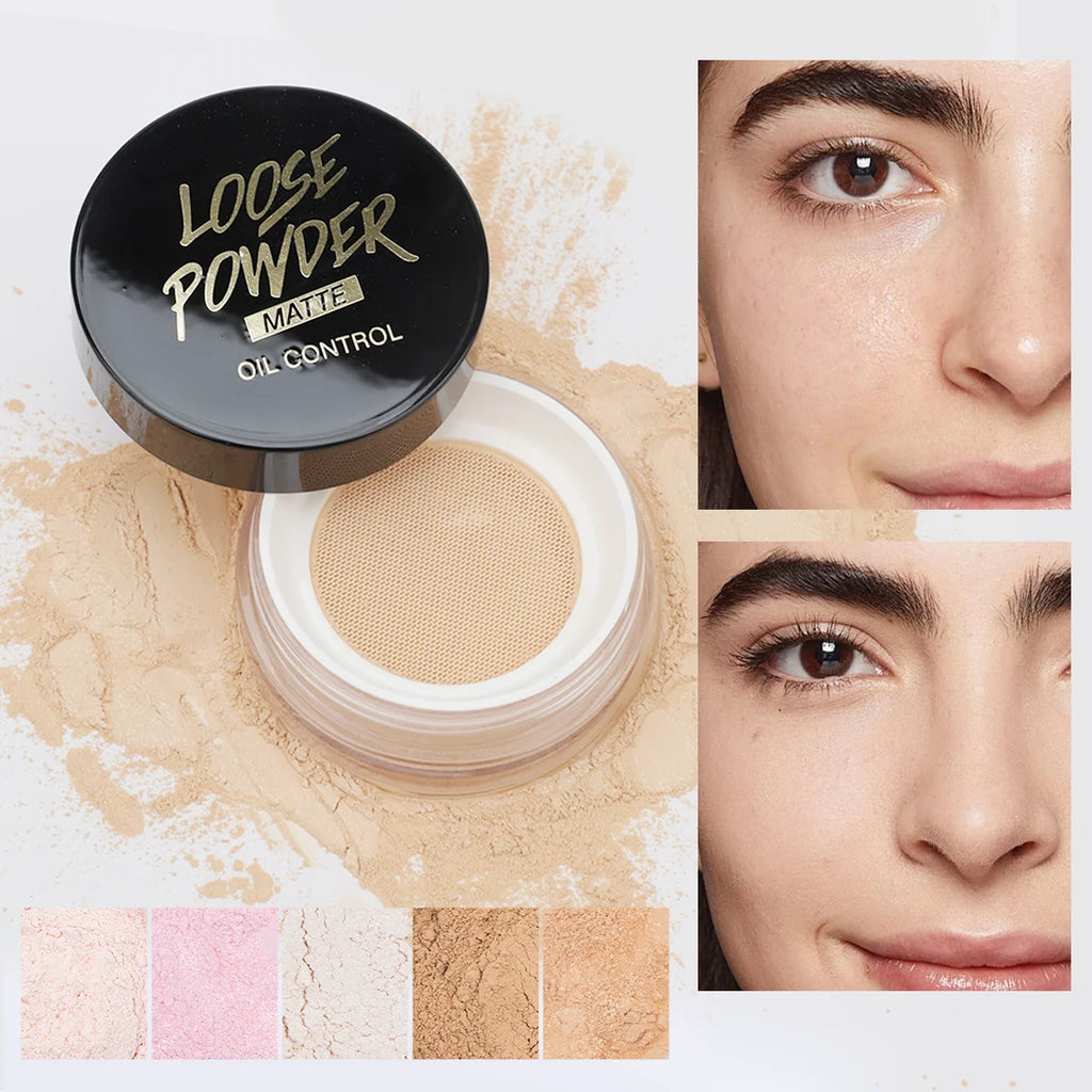 Hello Kiss Translucent Matte Setting Powder – Oil Control