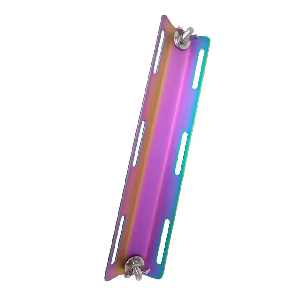 Scuba Diving Rainbow Colors Titanium Single Tank Adapter for Backplate Sidemount Backmount Technical Dive BCD Wing System Gear Oasis Select with screws